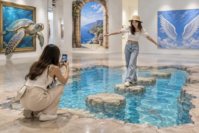 Художественная иллюстрация: Art in Paradise в Паттайе