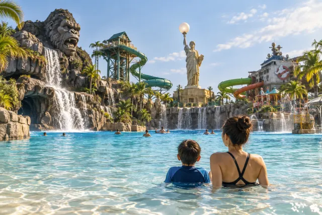 Художественная иллюстрация: Columbia Pictures Aquaverse из Паттайи