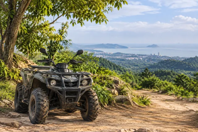 Художественная иллюстрация: Квадроциклы Exotica ATV в Паттайе